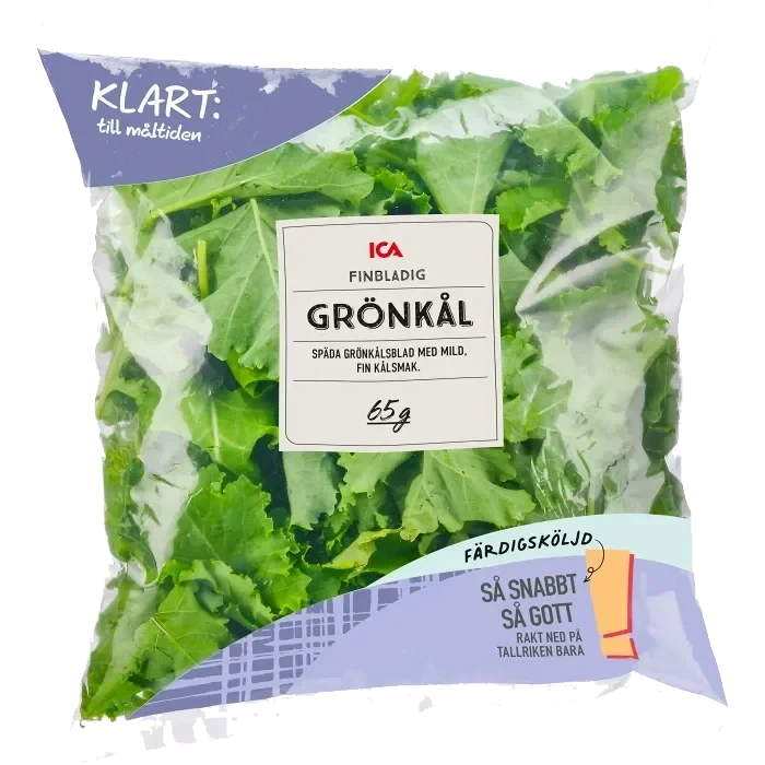 Babygrönkål Finbladig sköljd 65g ICA