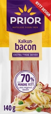 Kalkunbacon Skivet 140g