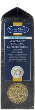 Kjøttdeigkrydder No Added Salt 490g Santa Maria