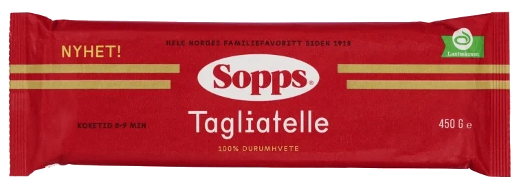 Tagliatelle 450g Sopps