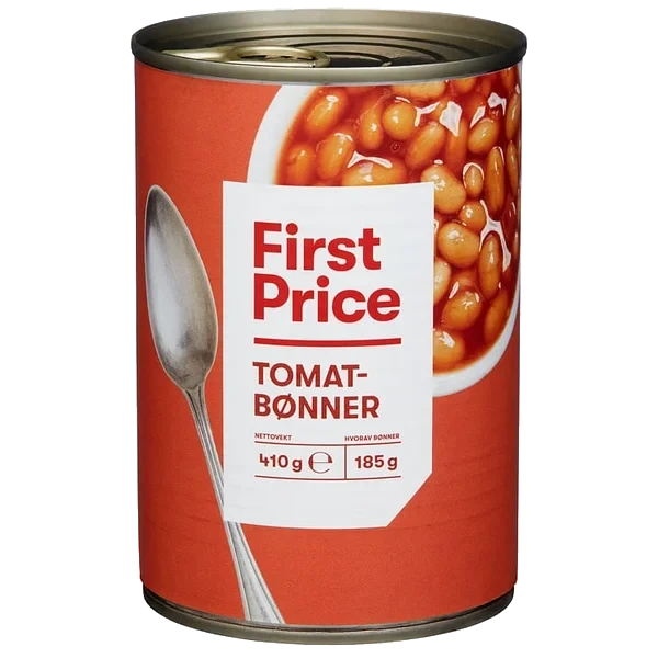 Tomatbønner 410g First Price