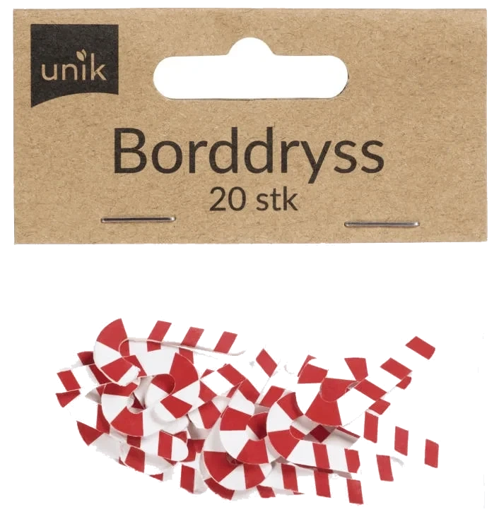 Borddryss Polka 20stk Unik