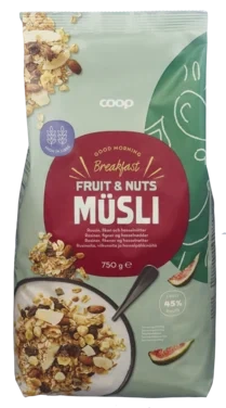 Muesli, Fruit And Nuts