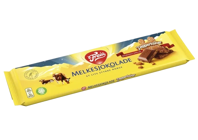 Melkesjokolade m/Pepperkake 190g