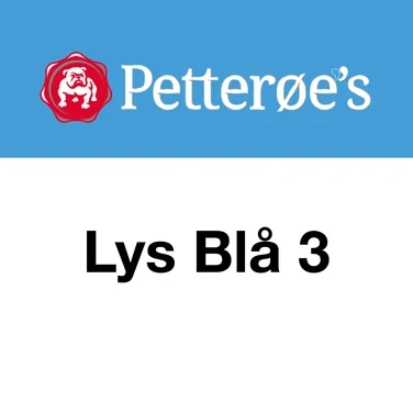 Petterøe`s Lys Blå 3 44g