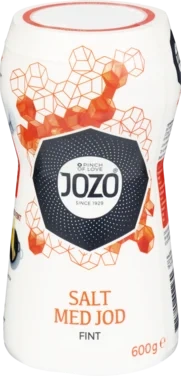 Salt Fint m/Jod 600g Jozo