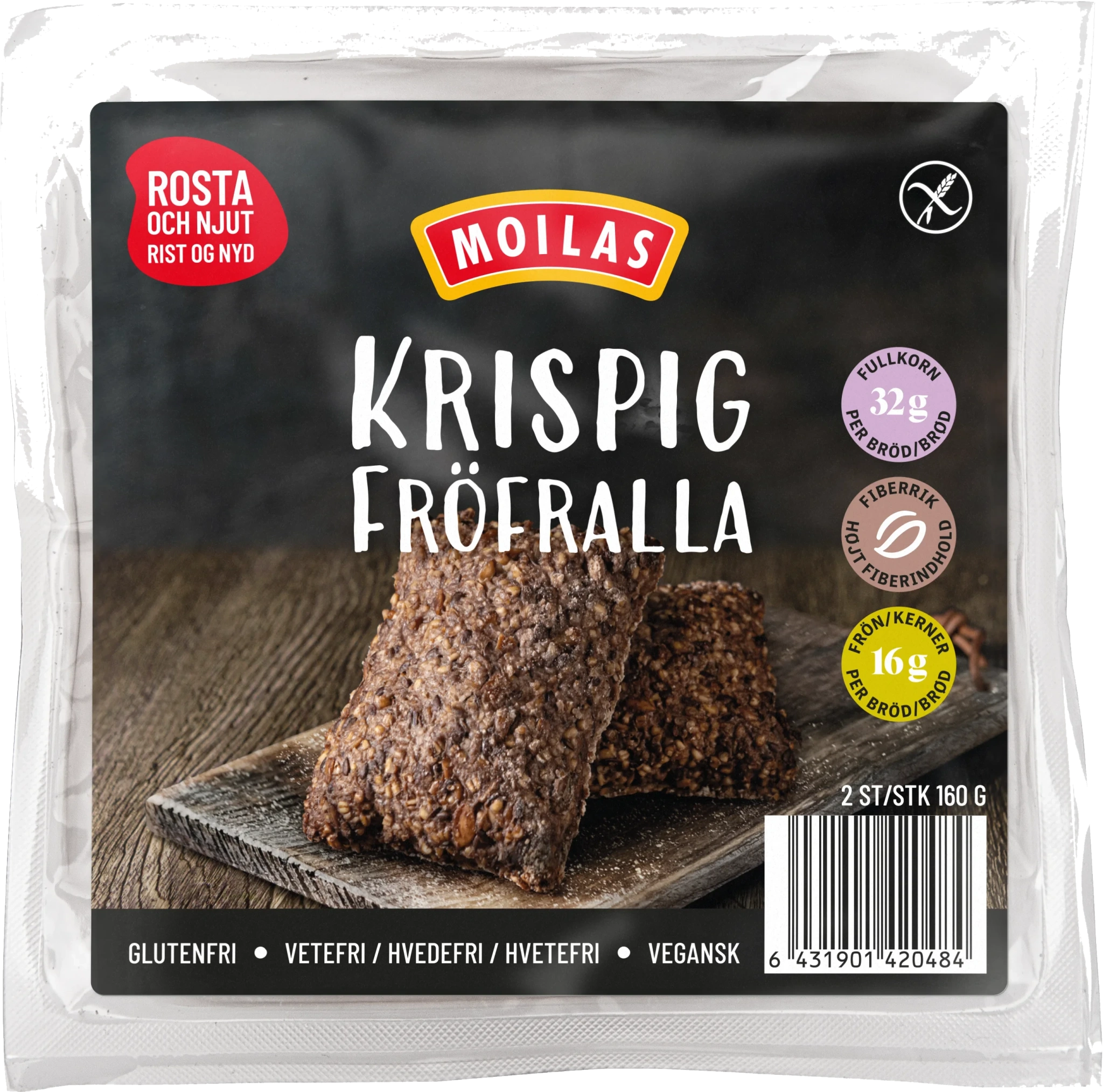 Glutenfri Krispig Fröfralla 2-pack