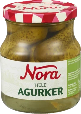 Agurker Hele 580g Nora