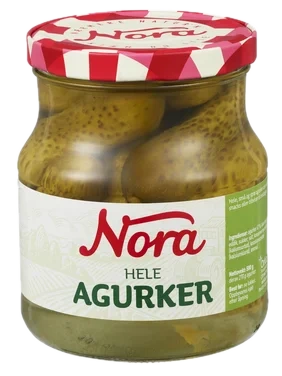 Agurker Hele 580g Nora