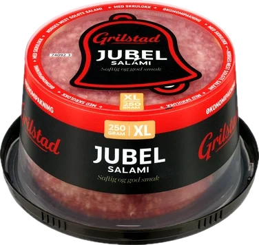 Jubelsalami Bordpakning 250g Grilstad