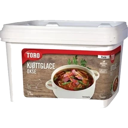 Kjøttglace Okse Pastøs 55l 1kg