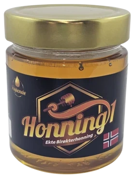Honning1 Flytende Ekte Birøkterhonning 250g Honningkongen 250g X 10 X 70
