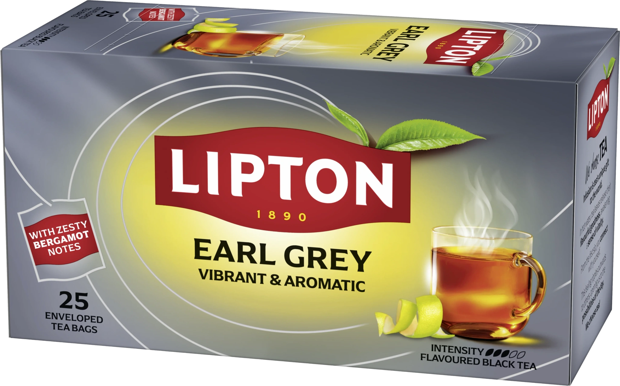Svart te Earl Grey 25-pack