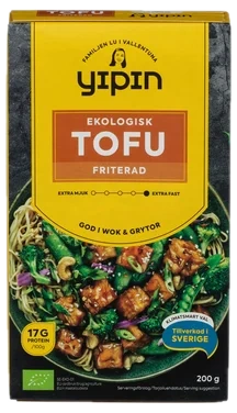 Tofu Terninger Fritert 200g Yipin