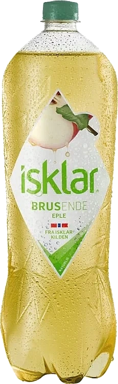 Isklar Sparkling Brusende Eple 1,5l