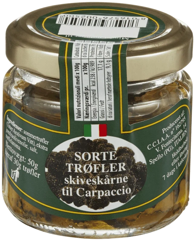 Trøfler Skivet 50g Il Tartufata