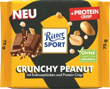 Mjölkchoklad Protein Crunchy Peanut