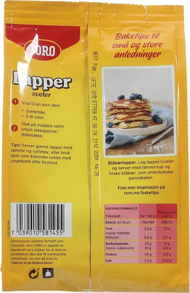 Sveler/lapper