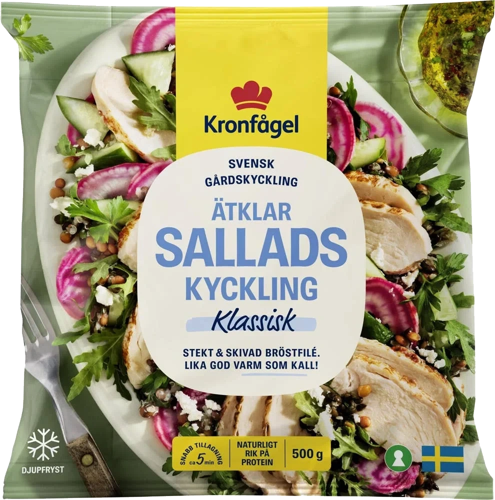 Ätklar Salladskyckling Classic Fryst