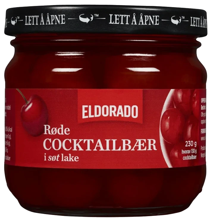 Cocktailbær Røde i Lake 230g Eldorado