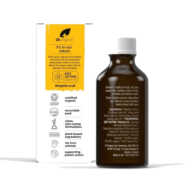 Dr. Organic Vitamin E Pure Oil