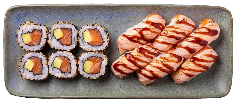 Nara Nigiri og Rull 344g Sushi Take