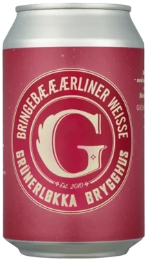 Bringebææærlinerweisse 0,33l bx Grünerløkka Brygghus