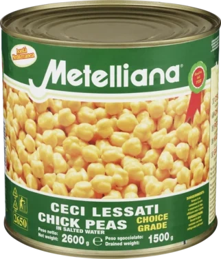 Metelliana Kikerter 2600g