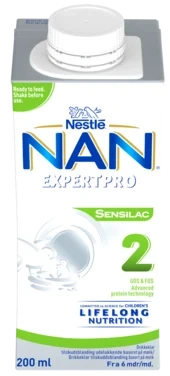 Nan Sensilac 2 Drikkeklar 200ml fra 6mnd Nestle