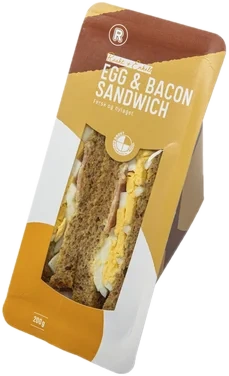 Sandwich Egg og Bacon 200g