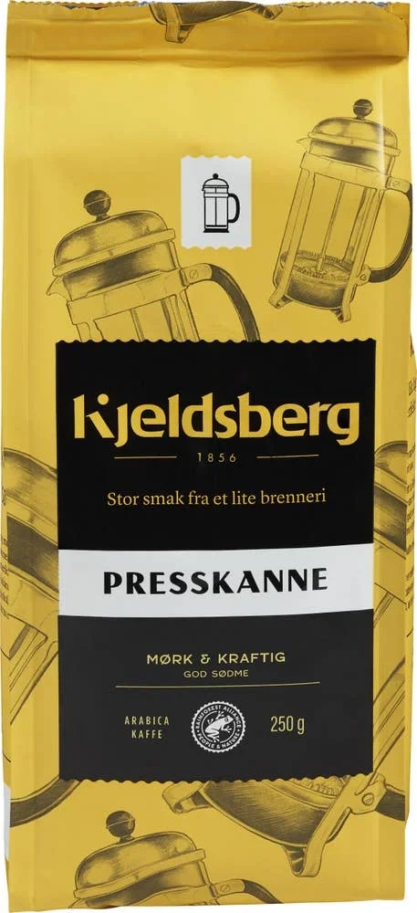 Kaffe for presskanne