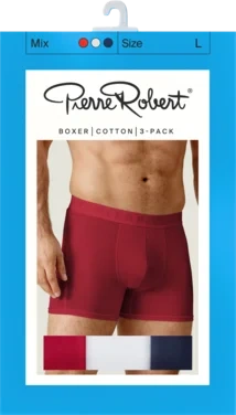 Boxer Cotton Men X3 Vm Mix M Pierre Robert