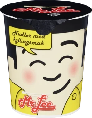 Nudler i Kopp Kyllingsmak 65g Mr.Lee