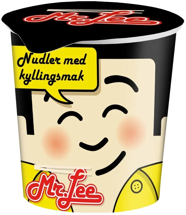 Nudler i Kopp Kyllingsmak 65g Mr.Lee