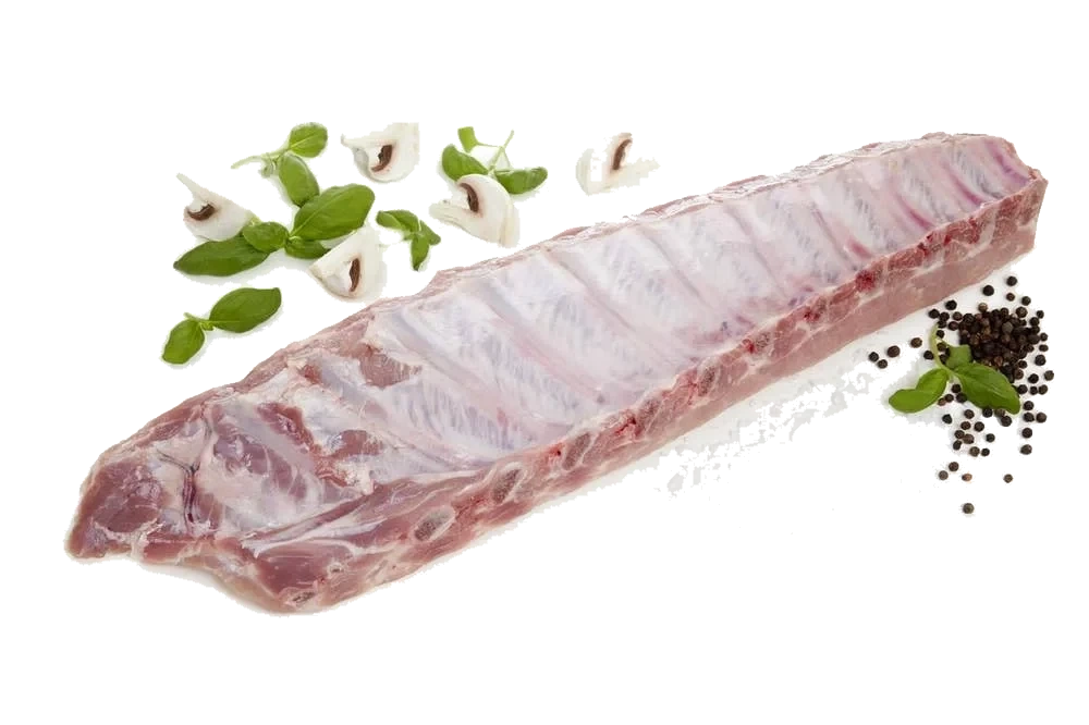 Rå Baby back Ribs