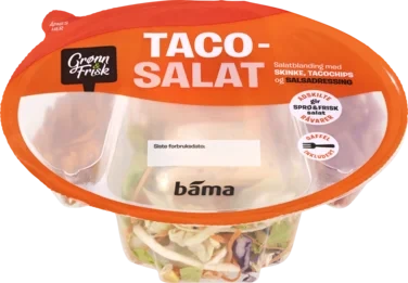 Tacosalat med Salsadressing 242g Grønn&Frisk