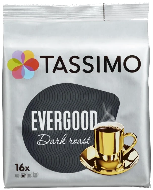 Tassimo Evergood Darkroast 144g