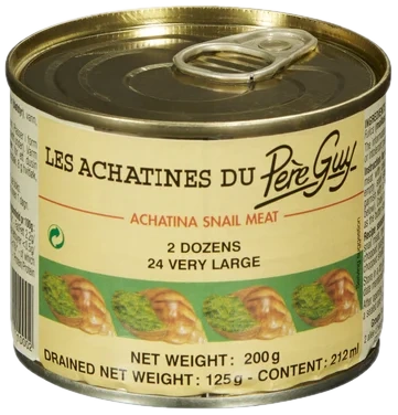 Snegler 2 Dusin 212g Achatina