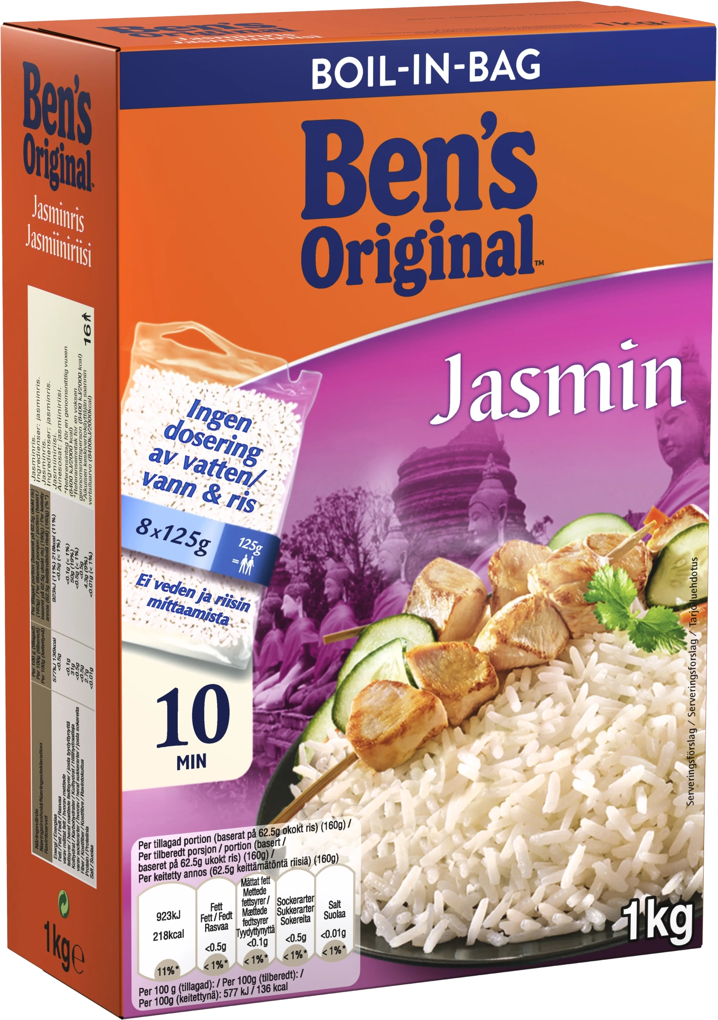 Jasminris Boil in Bag