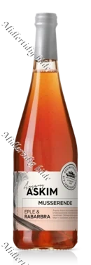 Årgang Musserende Eple og Rabarbra 0.75l Afb