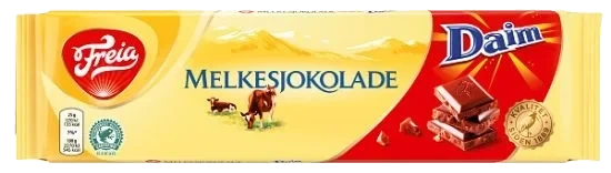 Melkesjokolade Daim 200 gr