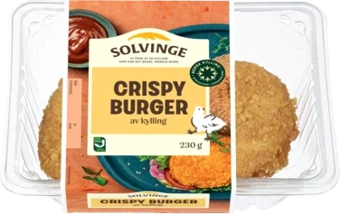 Crispy Burger 230g Solvinge