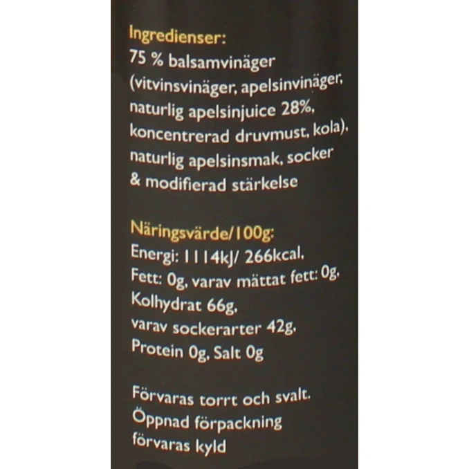 Crema Balsamico Apelsin