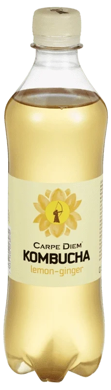 Carpe Diem Kombucha Ginger Lemon 0,5l