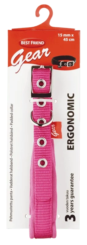 Best Friend Gear Ergonomick Halsbånd 15mm 45cm