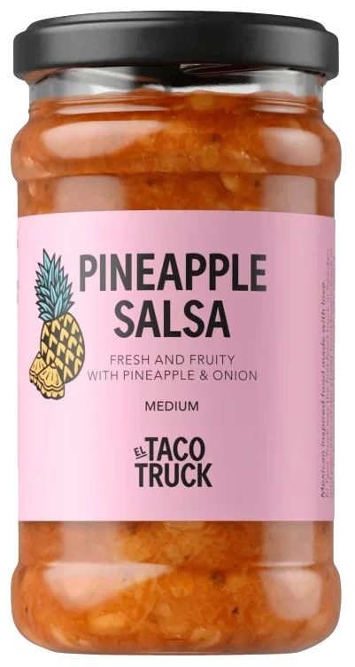 Pineapple Salsa Medium 215g El Taco Truck