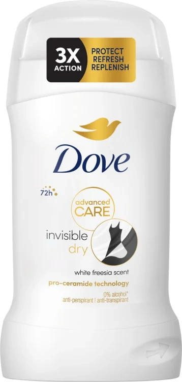 Dove Deo Stick Invisible Dry Antiperspirant 50ml