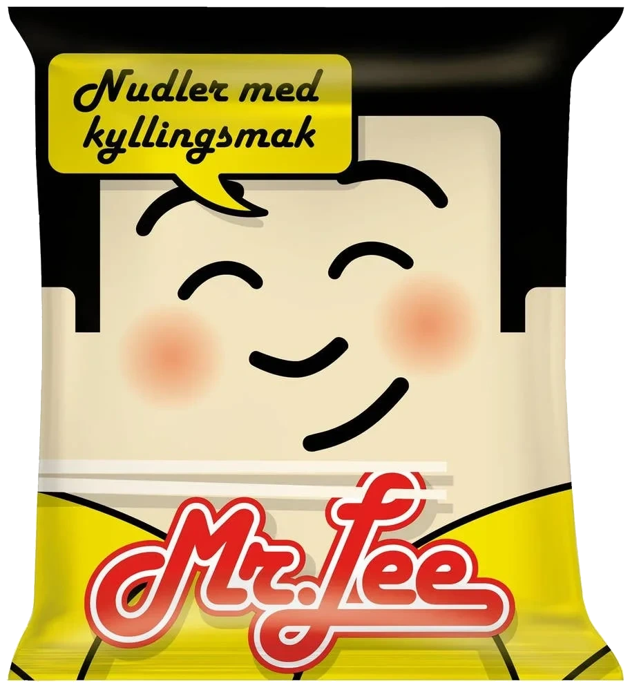 Nudler med kyllingsmak