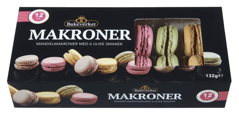 Bakeverket Makroner 132g