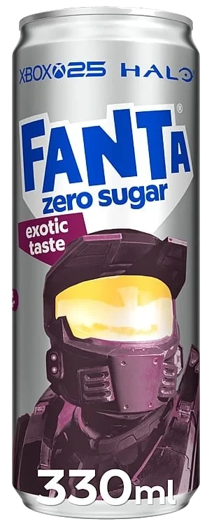 Fanta Exotic Zero Sugar 0,33l boks
